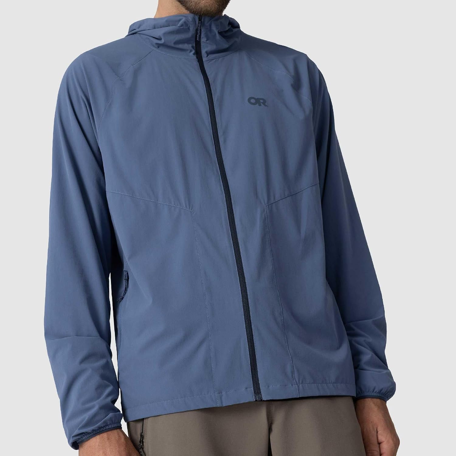 Outdoor Research Men's Astroman Full Zip Sun Hoodie | Lightweight UPF 30+ Shirt for Hiking & Hot Weather, Moisture Wicking