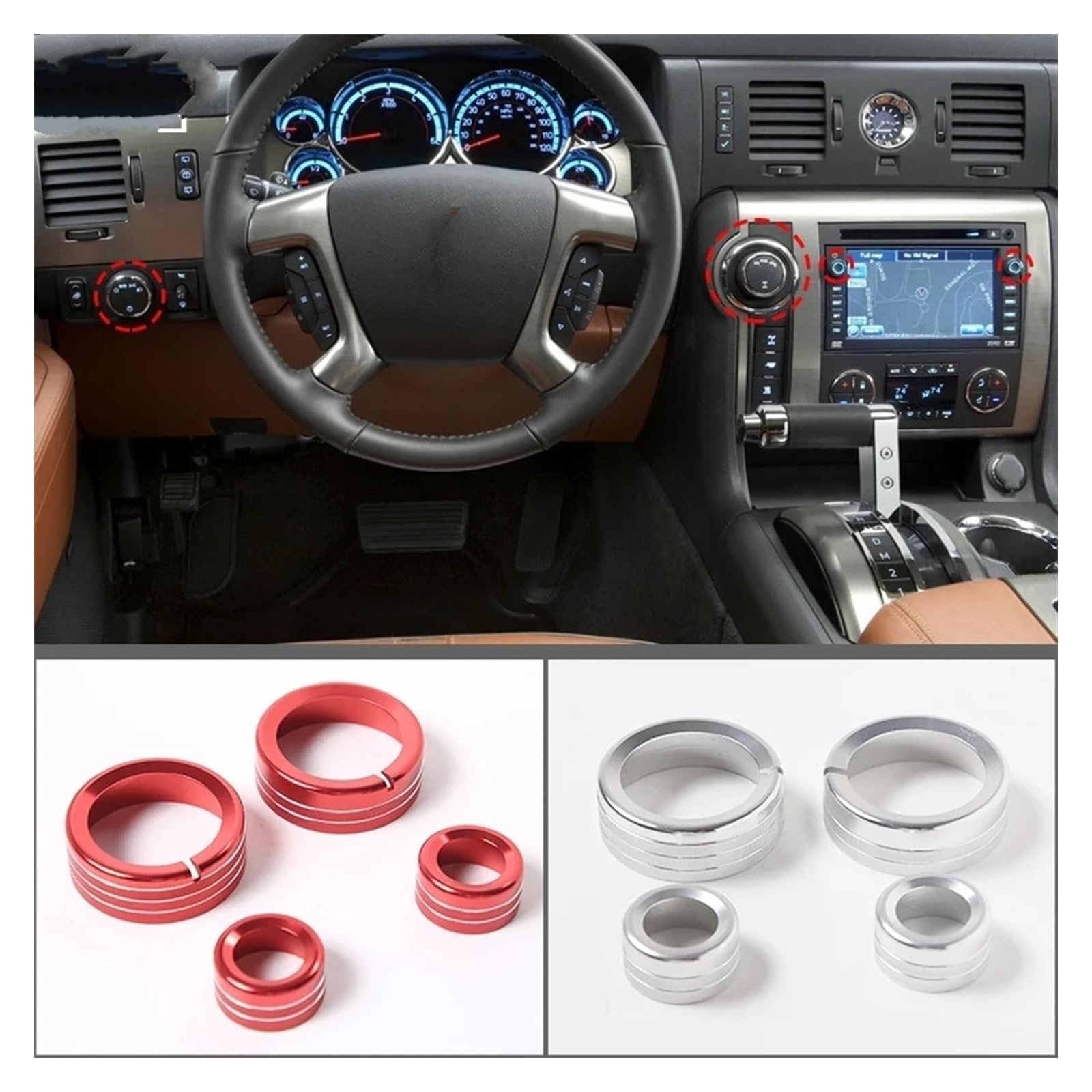 Amazon.co.jp: 室内インテリアパネル 用 ハマー H2 2008 2009 車用 
