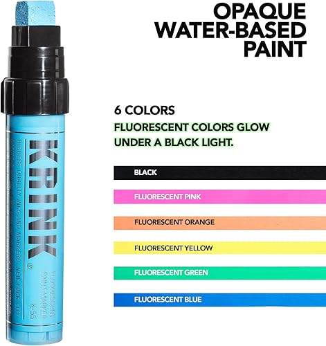 Miniatura 3 de Krink K-55 Marcadores de pintura - Juego de 6