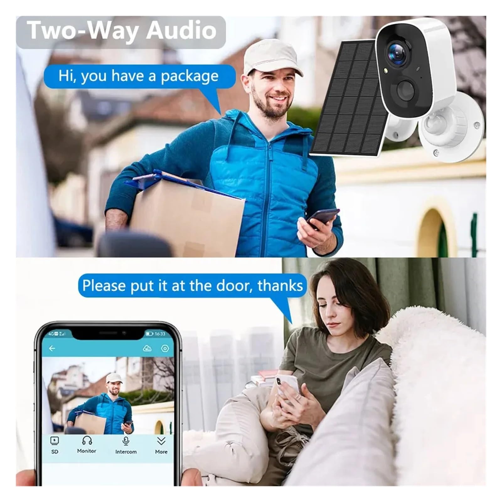 Écran Tactile 5MP 4,39 Pouces 4CH Mini