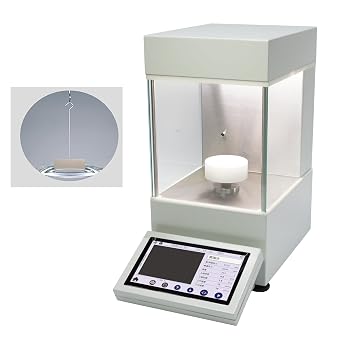 Automatic Surface Tension Meter Interfacial Tensiometer Platinum Board Liquid Surface Tension Tester with Wilhelmy Plate Method Range 02000mN/m Accuracy 0.1mN/m 7-inch Touch Screen