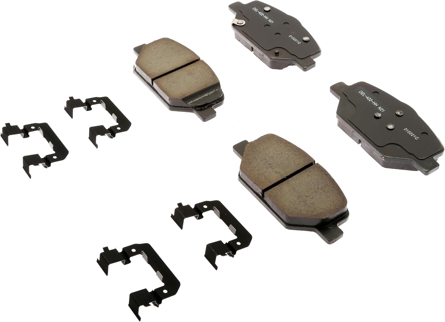 ACDelco Gold 17D1886CHF1 (19428116) Ceramic Front Disc Brake Pad Kit