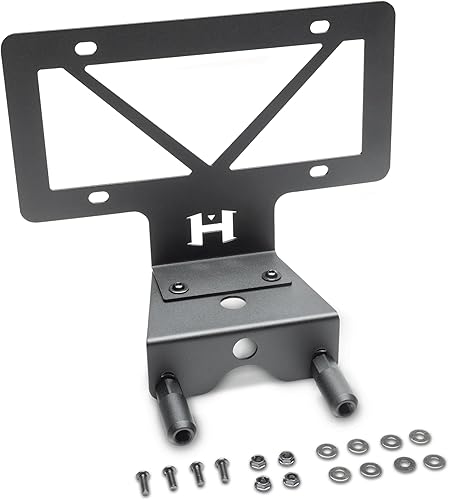 Miniatura 1 de HAVOC OFFROAD Reubicación de matrícula para Ford Bronco  Ajustable, acero, negro  HFB-05-001  2021-2025 Ford Bronco