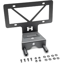 HAVOC OFFROAD License Plate Relocation for Ford Bronco | Adjustable, Steel, Black | HFB-05-001 | 2021-2025 Ford Bronco