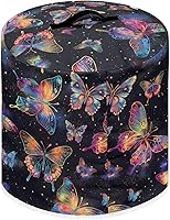 Vista 15 de Cubierta abstracta para freidora de aire con estampado de corazón, cubierta de olla a presión de 3 cuartos de galón, cubierta antipolvo para olla a