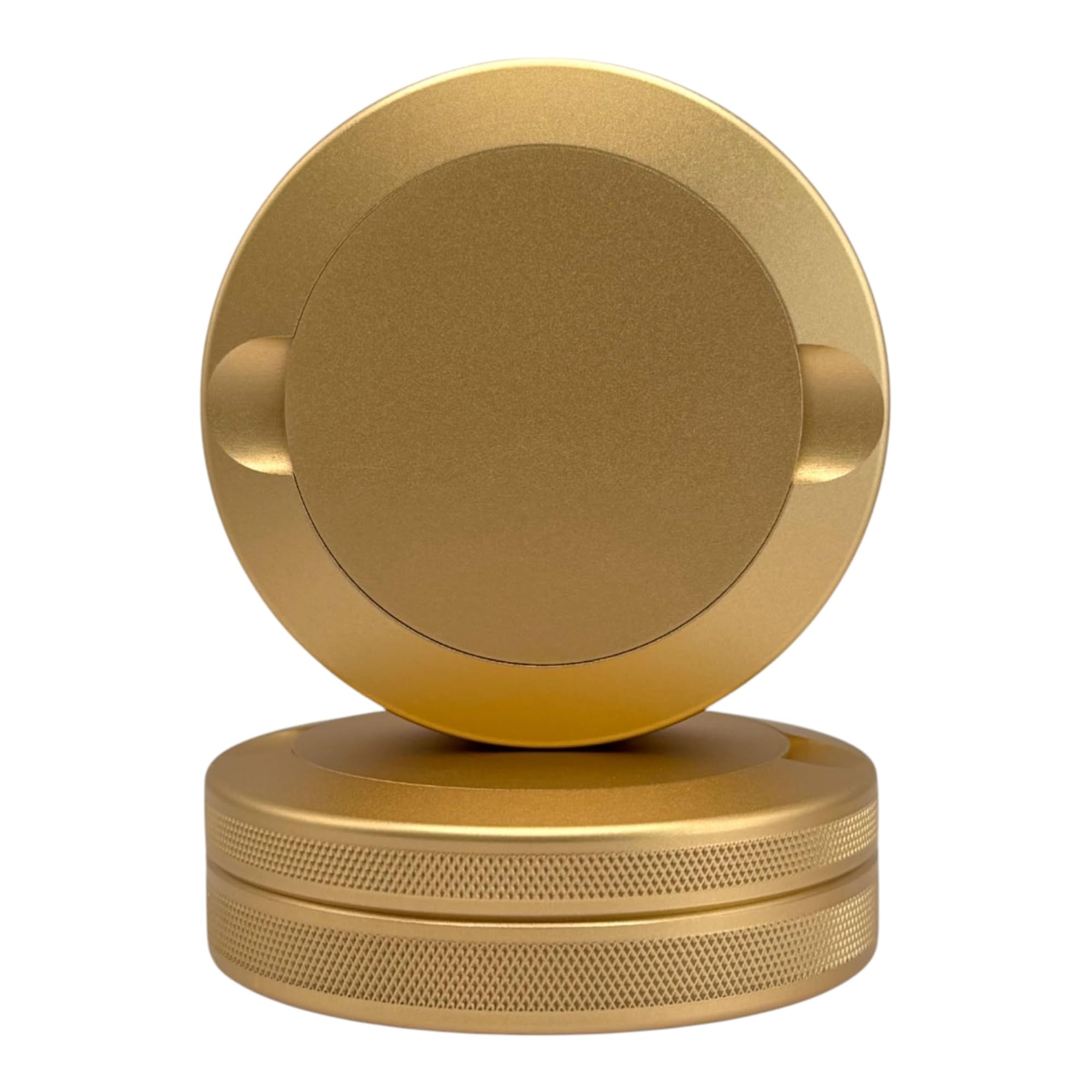 3.0 | Metal Container for Zyn, Premium Aluminum Can & Rugged Pouch Holder | Extra Capacity, Knurled Grip & Used Pouch Storage | EDC (Champagne Gold)