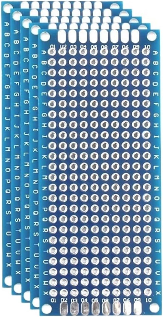 10pcs PCB Board 3x7cm DIY Universal Printed Circuit Board 3 * 7cm Double Side Prototyping PCB for Copper Plate