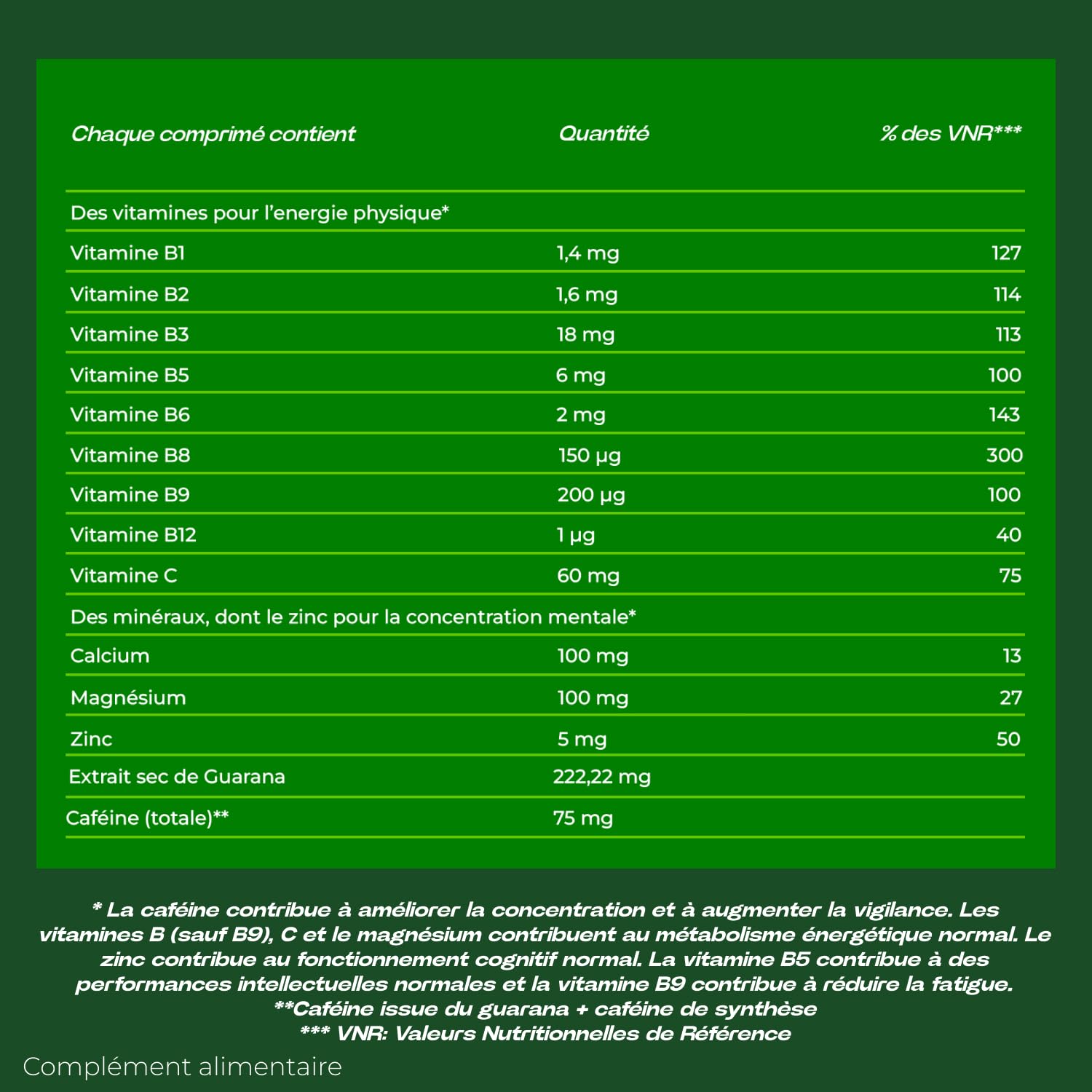 Berocca® Boost - Effet coup de fouet - Aide à réduire la fatigue -Vitamine B12, Guarana, Caféine, Vitamine C et Magnésium, Goût Acérola - Complément Alimentaire - 2x30 cp effervescents