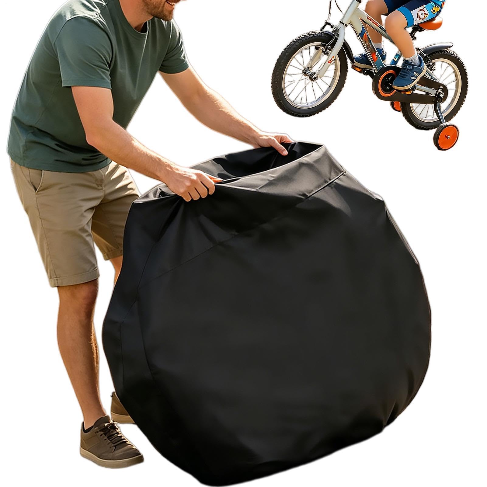 Travel Bag for Bikes - Oxford Fabric Waterproof and Dustproof - Carry Covers for Bike, for Outdoor Use Car, Train, Plan, Daily , Short Stays and Trips