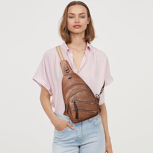 Miniatura 2 de Bolso bandolera de 7L para mujeres y hombres, bolsas de pecho cruzadas, mochila pequeña, riñonera, bolsa de viaje para el hombro