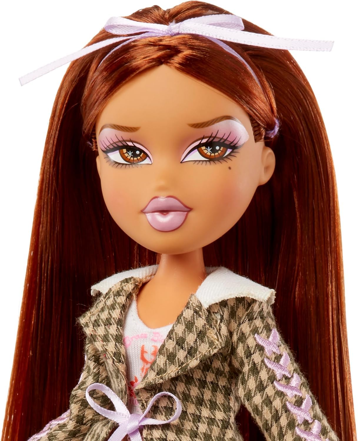 Bratz Stylin' Yasmin - Bambola Fashion con Maglietta Personalizzabile, Dotata di Accessori, Giocattoli Carini per Ragazze