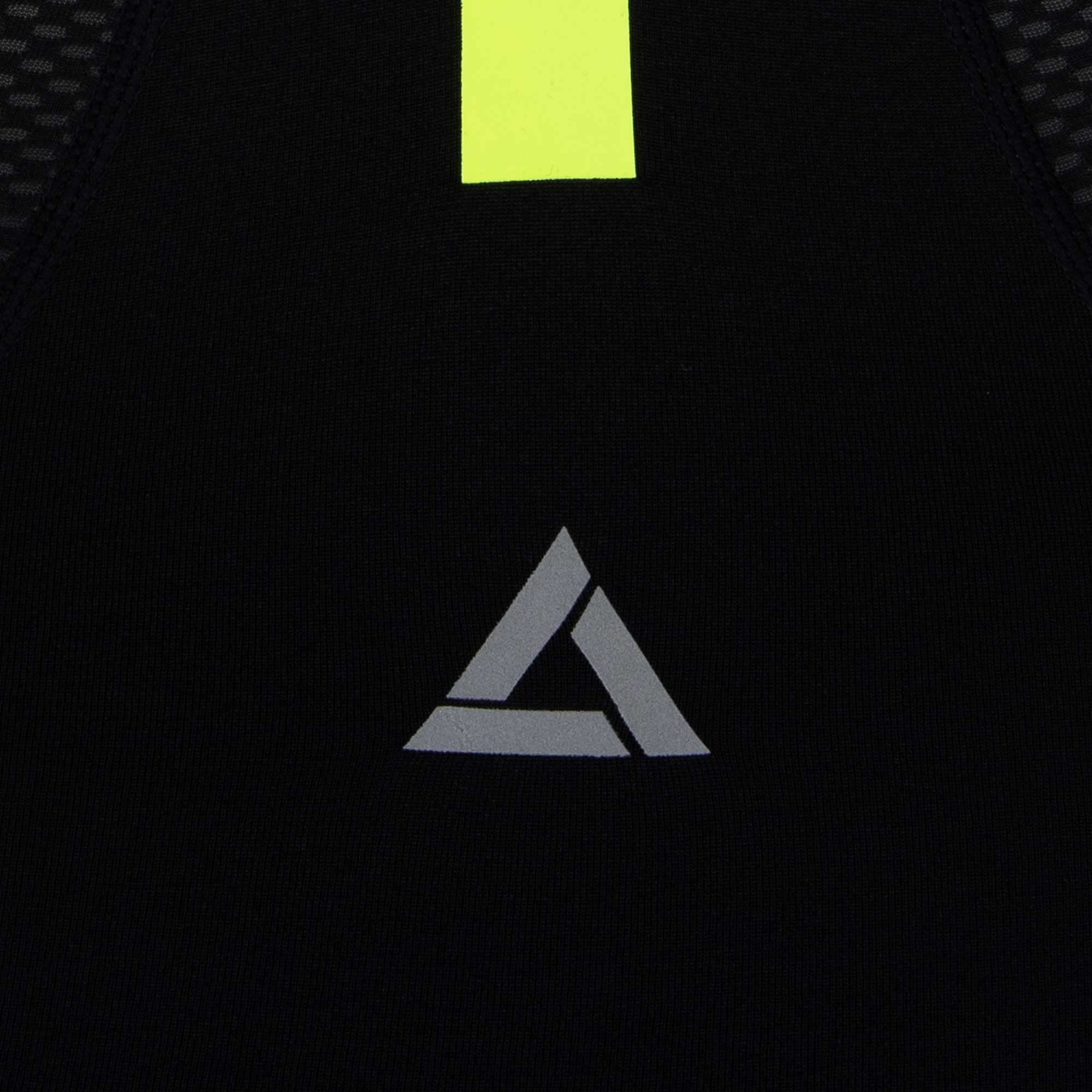 Airtracks Herren Winter Fahrradtrikot Set Pro Team II - Thermo Trägerhose Pro Team II - Thermo Fahrradtrikot Pro Team - optimal für Herbst - Winter