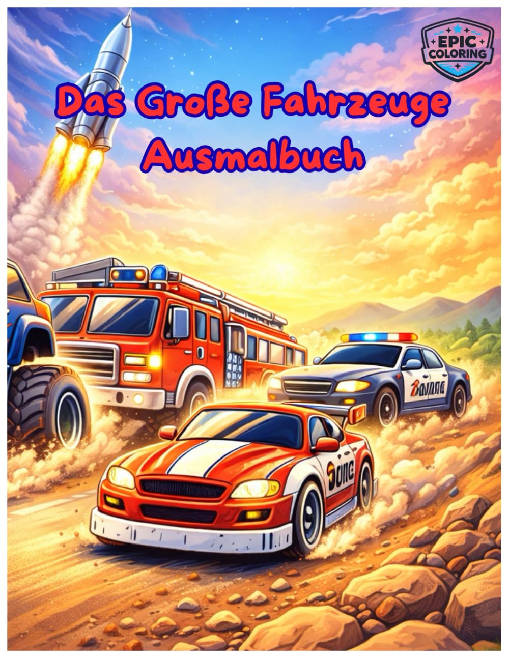 Das große Fahrzeuge Ausmalbuch