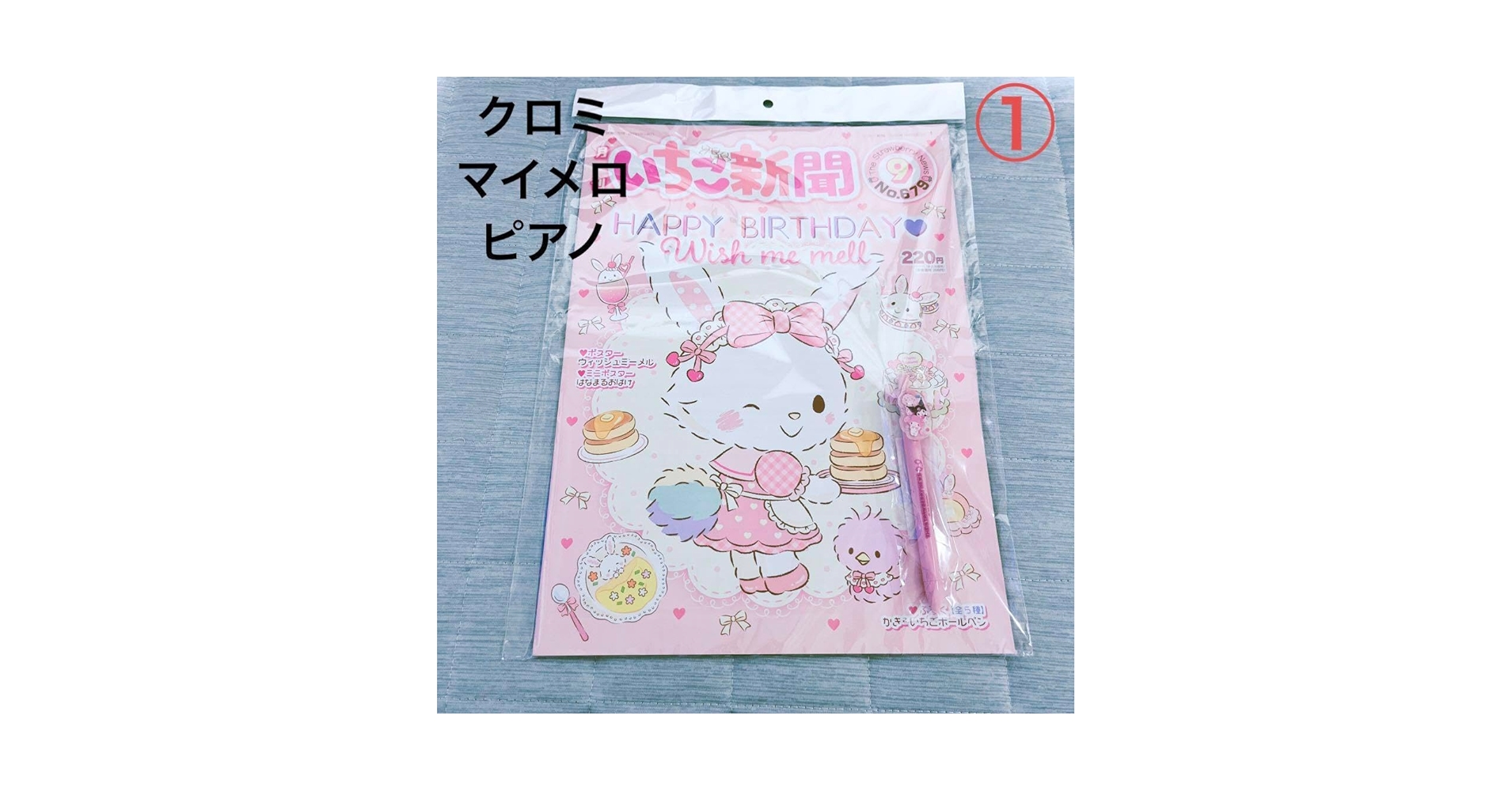 Amazon.co.jp: いちご新聞679号特別付録かきかきいちご
