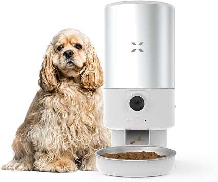 Xenon Smart Akıllı Otomatik Çelik Kedi Köpek Mama Kabı Besleme Kasesi Otomatik Bataryalı Şarjlı Sensörlü Su Pınarı Sebili ve Yedek Filtre 3'lü Pet Ürünleri Başlangıç Seti