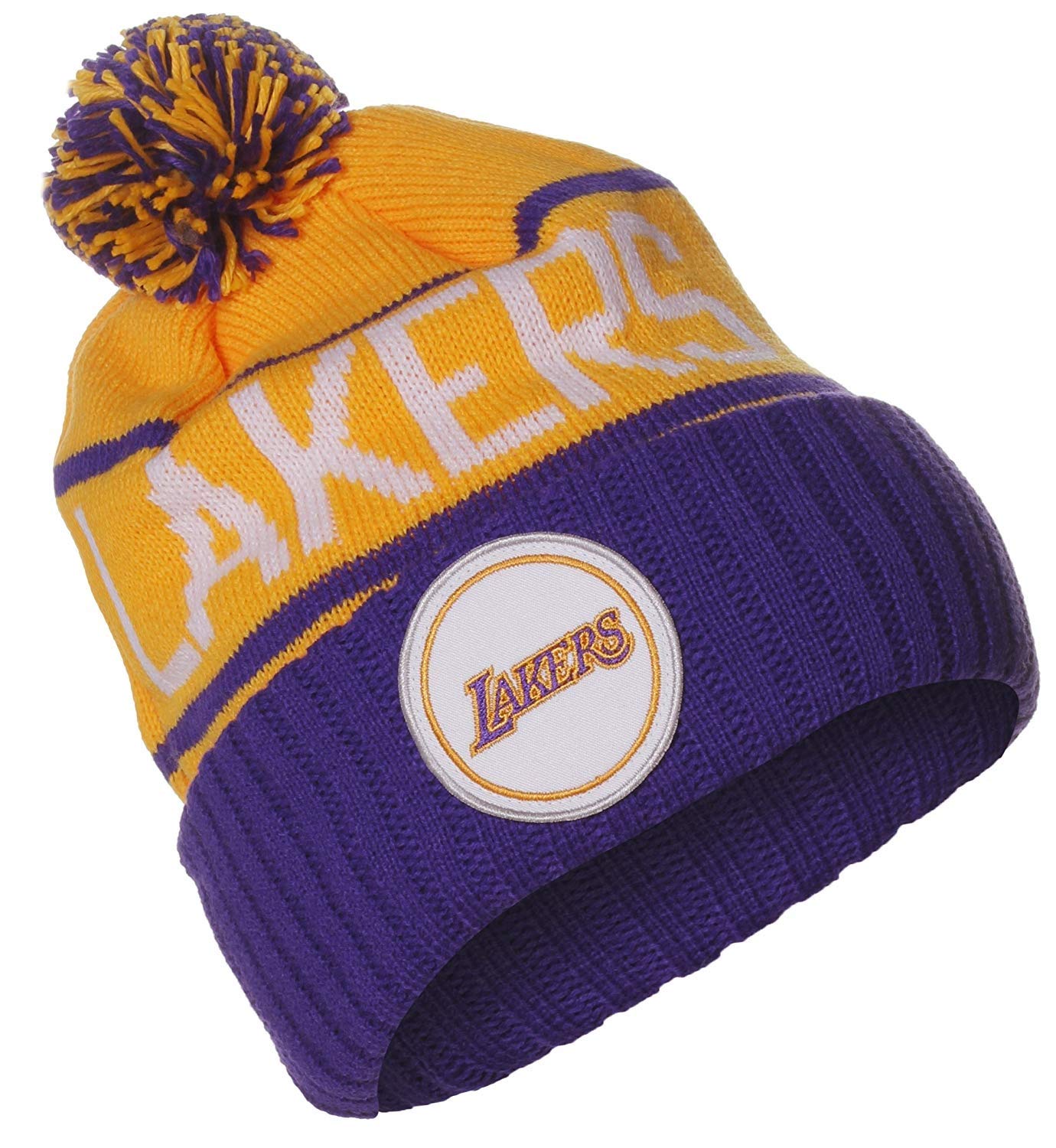 Pom Pom Beanie Cuff Knit Hat 