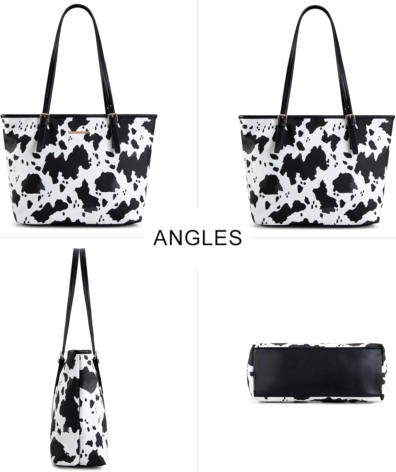 Montana West Tote Bags Vegan Leather Purses and Handbags for Women Top Handle Ladies Shoulder Bags - Image 4