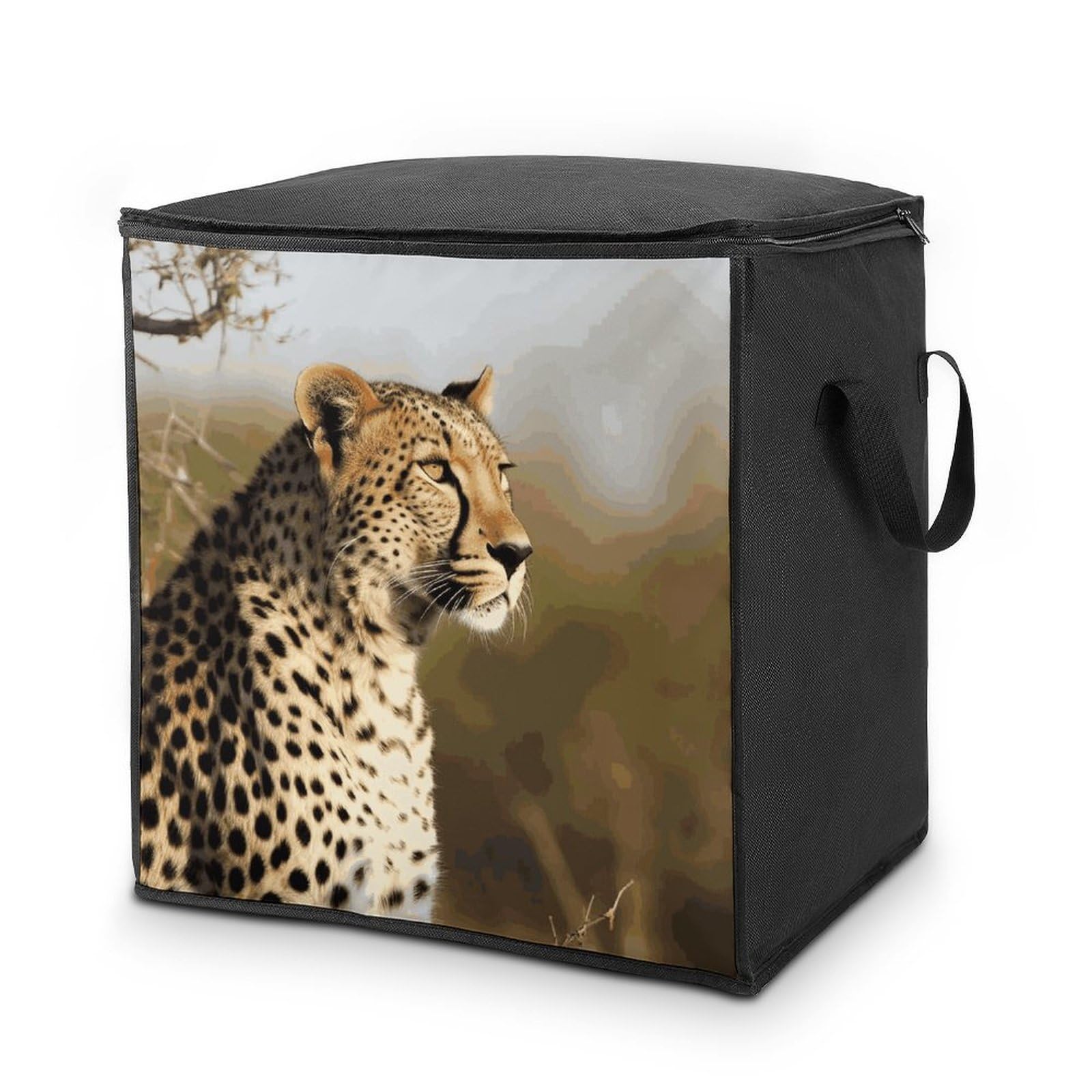 Sac de rangement pour vêtements grand format avec poignées solides