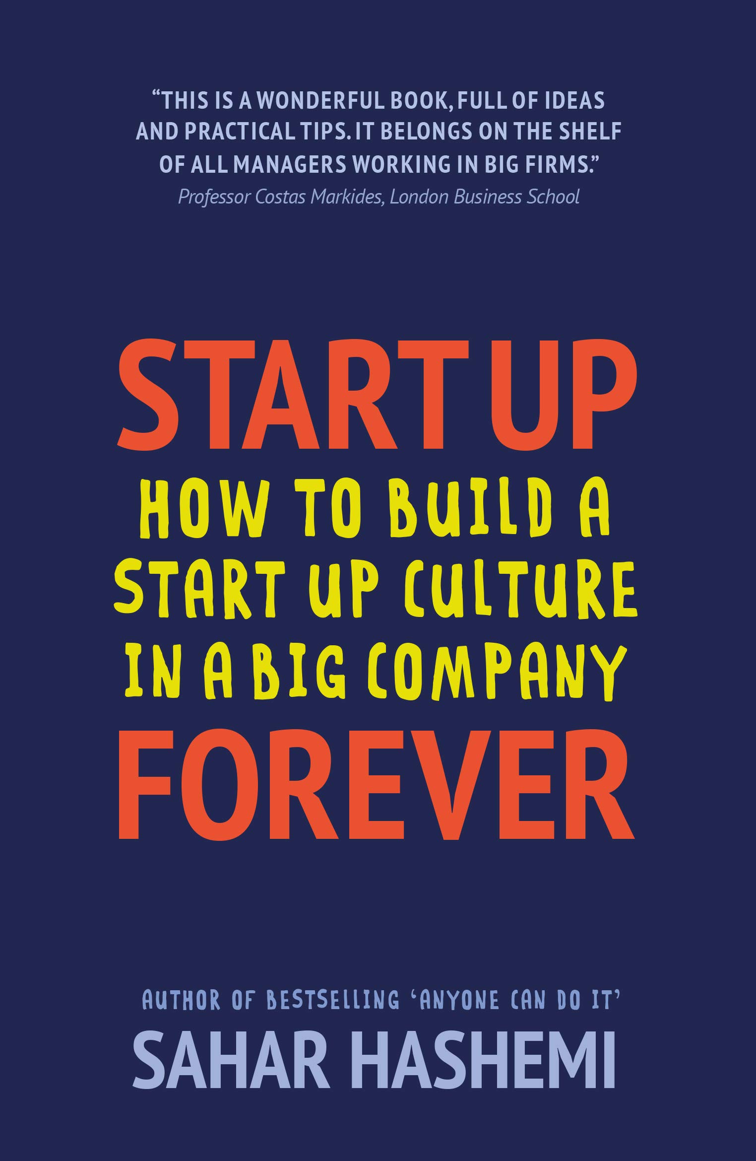 Start Up Forever by Sahar Hashemi - 9781789016345