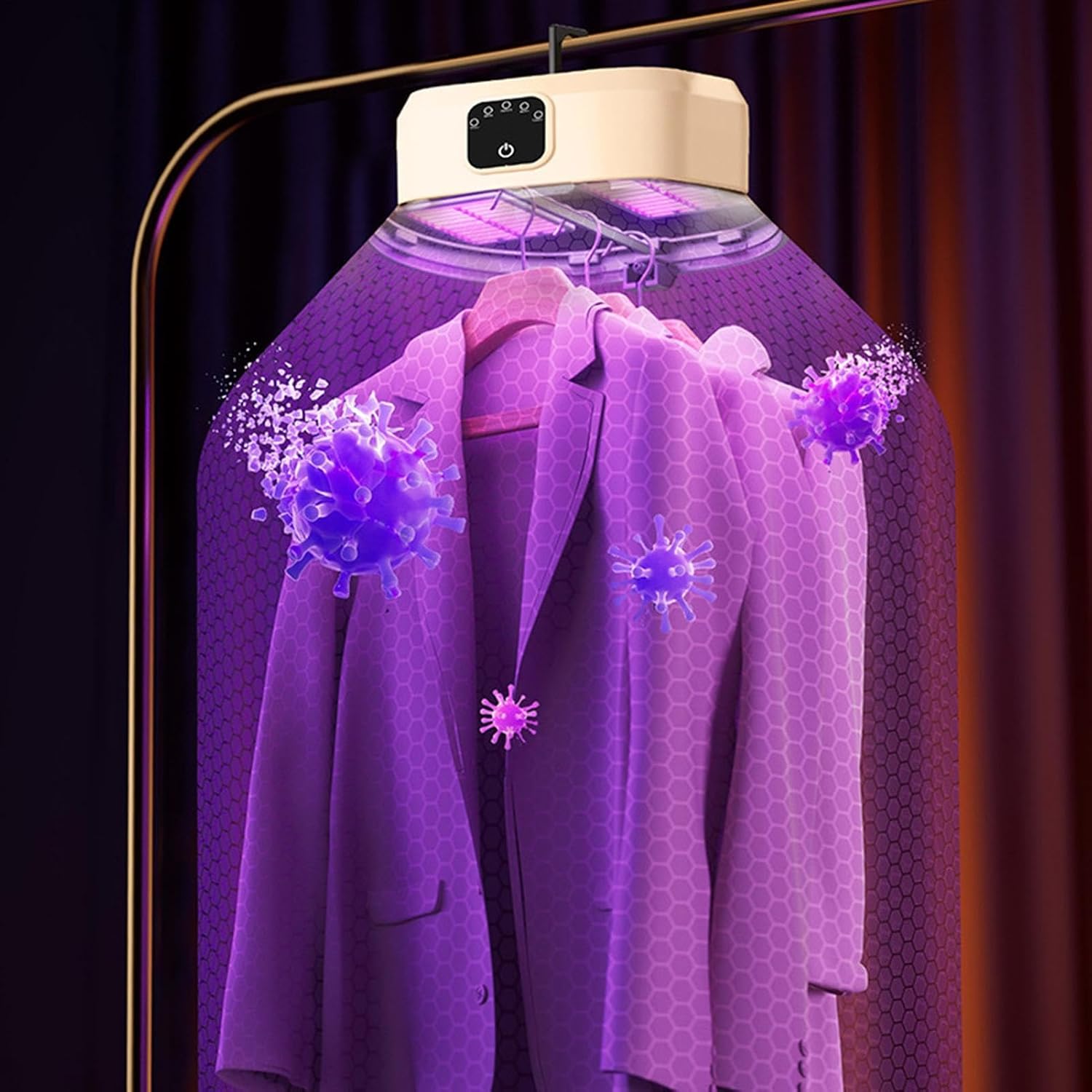 Compact Laundry Dryer, Portable Clothing Drying Machine With Fast Airflow