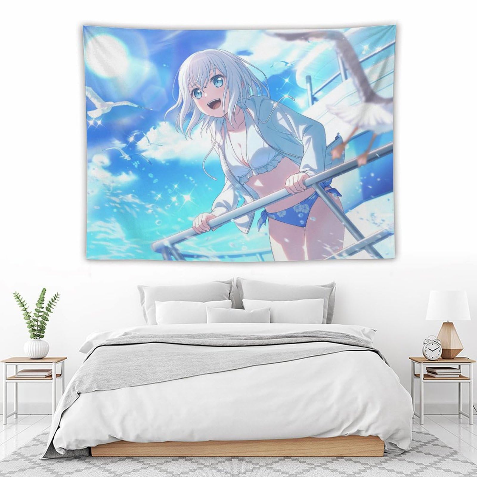 Amazon.co.jp: バンドリ 倉田ましろ タペストリー アニメ 布ポスター