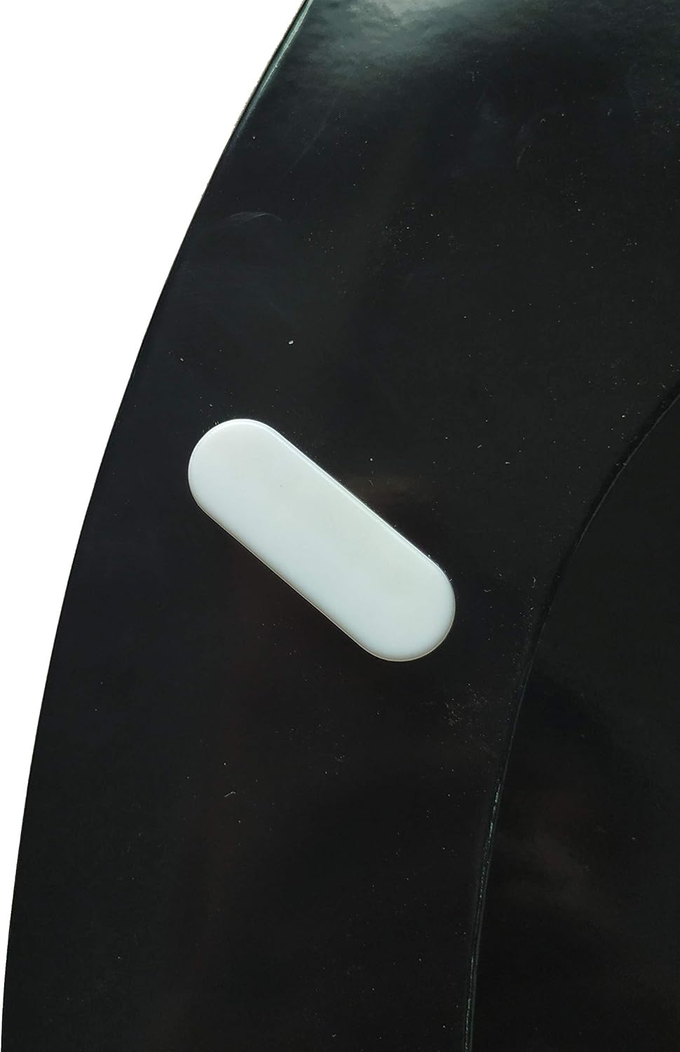 J&V Textiles Elongated Toilet Seat With Easy Clean & Change Hinge (Black)*