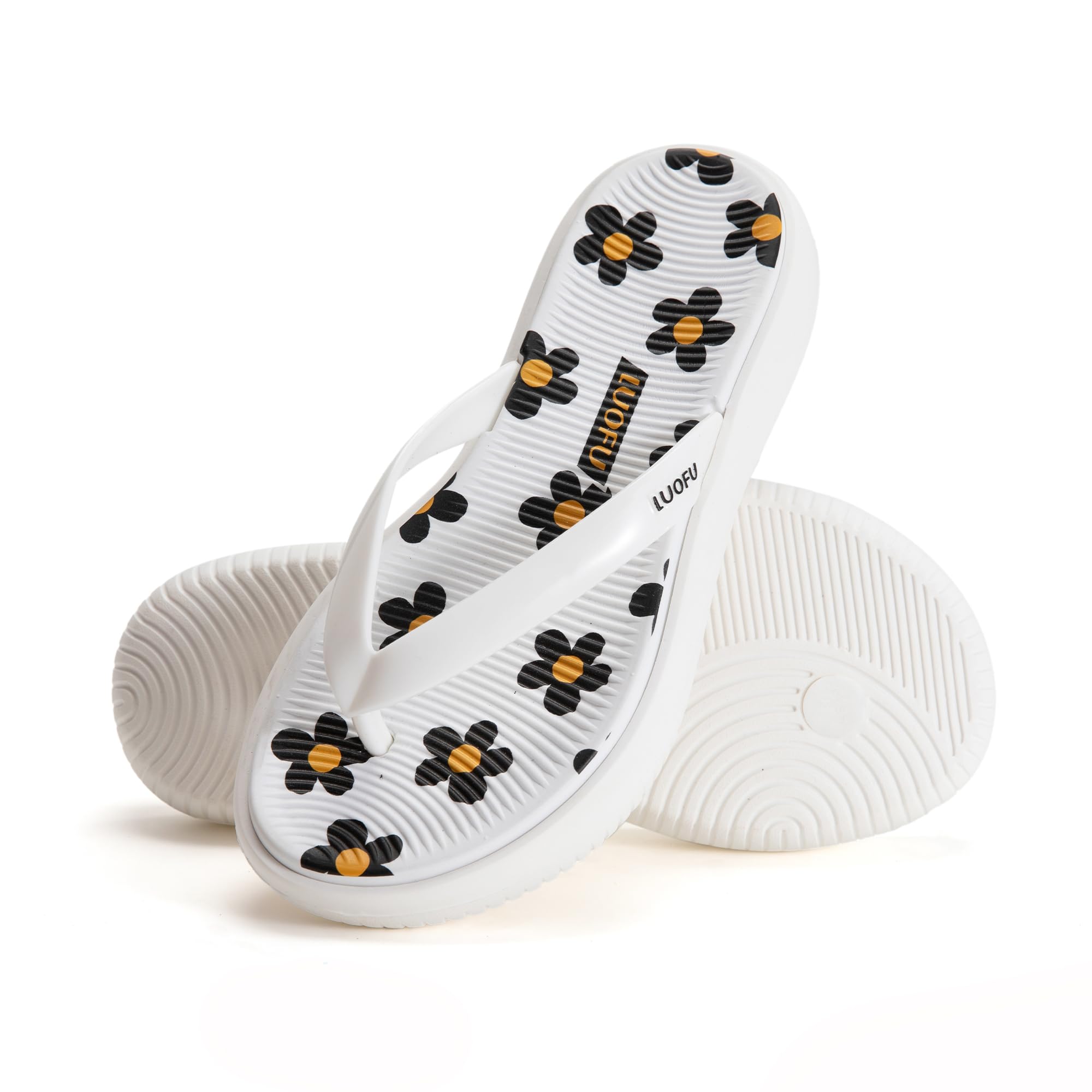 JOMIX Chanclas Mujer Verano con Plataforma Chancletas Mujer con Suela Gruesa