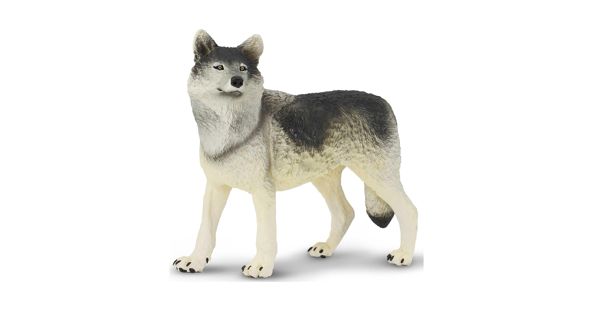 Wolfy さま Amazon.com: Safari Ltd. Gray Wolf Toy Figurine - Detailed
