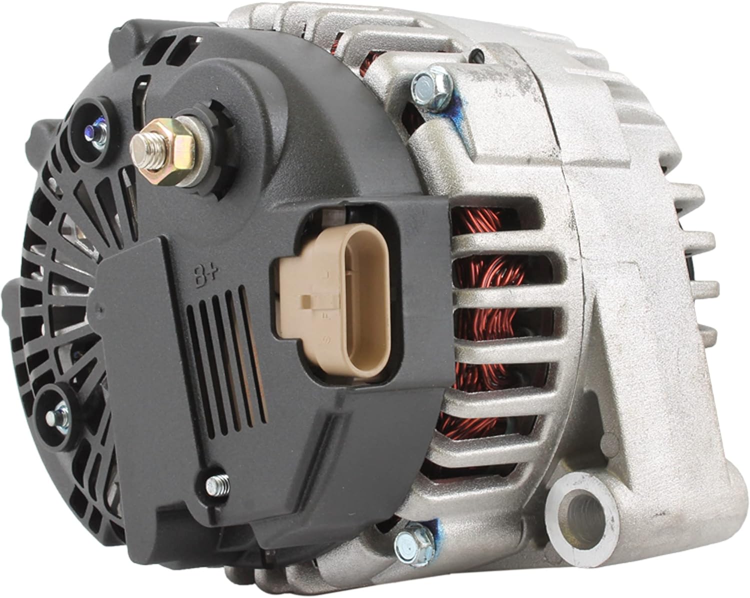 DB Electrical 400-40053 12V 145A Alternator Compatible With/Replacement For Chevrolet Corvette 2002-2004 334-1492, AVA0044, 10305776, 10305776A, 10305776B, 10350161, 10353441, 15791159, 15841233
