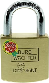 Diamant D 600 40 SB Cylinder Lock, Brass