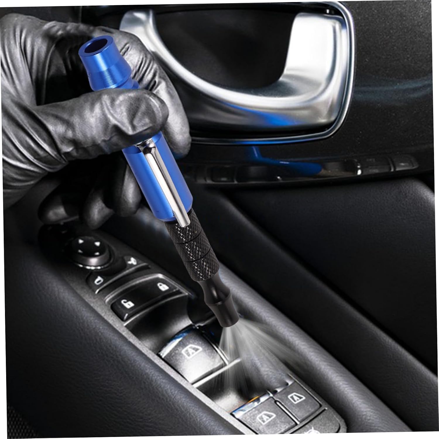 Alipis Car Film High Pressure Hair Dryer Mini Aluminum Alloy Dust Pen for Interior Exterior Cleaning