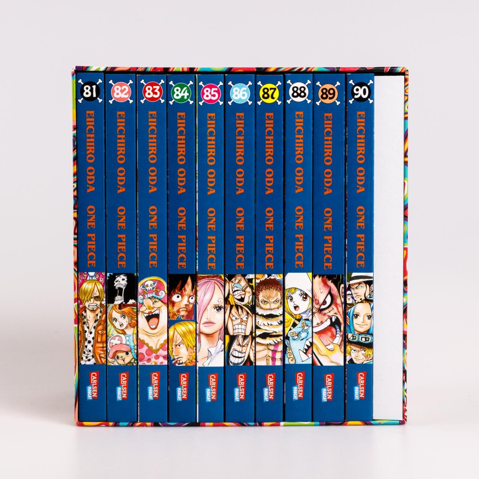 One Piece Sammelschuber 9: Whole Cake Island (inklusive Band 81-90): Der neunte Sammelschuber des weltweit beliebten Manga ONE PIECE – ein perfektes Set für Fans und Neulinge!