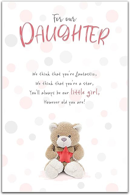 Daughter Birthday Card, Nice Words Daughter Birthday Card, Daughter, Birthday Card, Daughter Birthday Cards, Birthday Cards, Nice Words Daughter Birthday Cards, Greetings Card