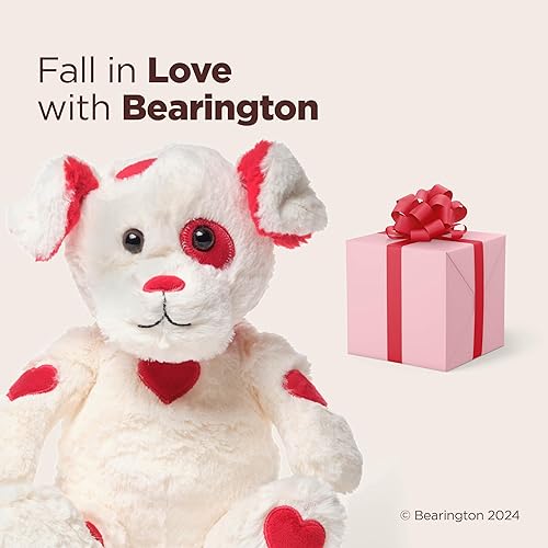 Miniatura 10 de Bearington, Puppy Love - Animal de peluche para el día de San Valentín, cachorro de peluche 14 pulgadas, perro de peluche de San Valentín