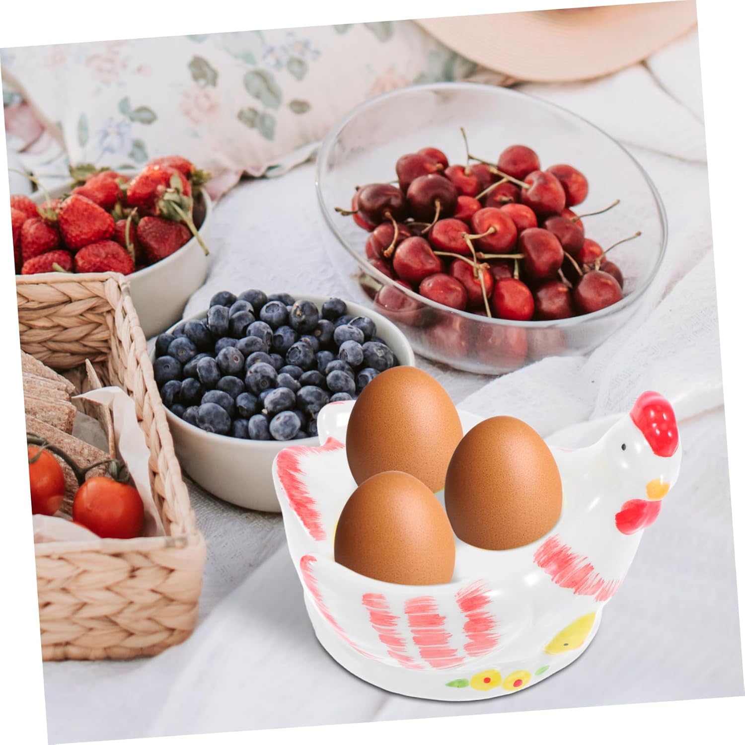 Boiled Eggs Cup Boiled Cooking Tools Novelty Egg Cup Rooster Shape Kitchen Cooking Accessory