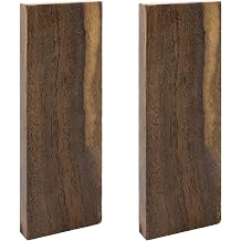 Oedema African Blackwood Exotic Hardwood Lumber Exotic Wood Boards Knife Handle Material for Woodworking Projects, DIY Tools, Crafts, Knife Handle, 4.72"1.57"0.39"