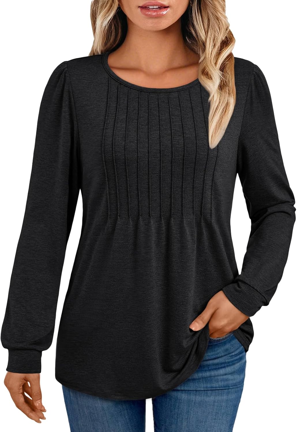 AUTOMET Womens Long Sleeve T-Shirts Dressy Business Casual Tops Tunic Fall Fashion Crewneck Blouse Trendy Winter Outfits 2025 AUTOMET Womens Long Sleeve T-Shirts Dressy Business Casual Tops Tunic Fall Fashion Crewneck Blouse Trendy Winter Outfits 2025