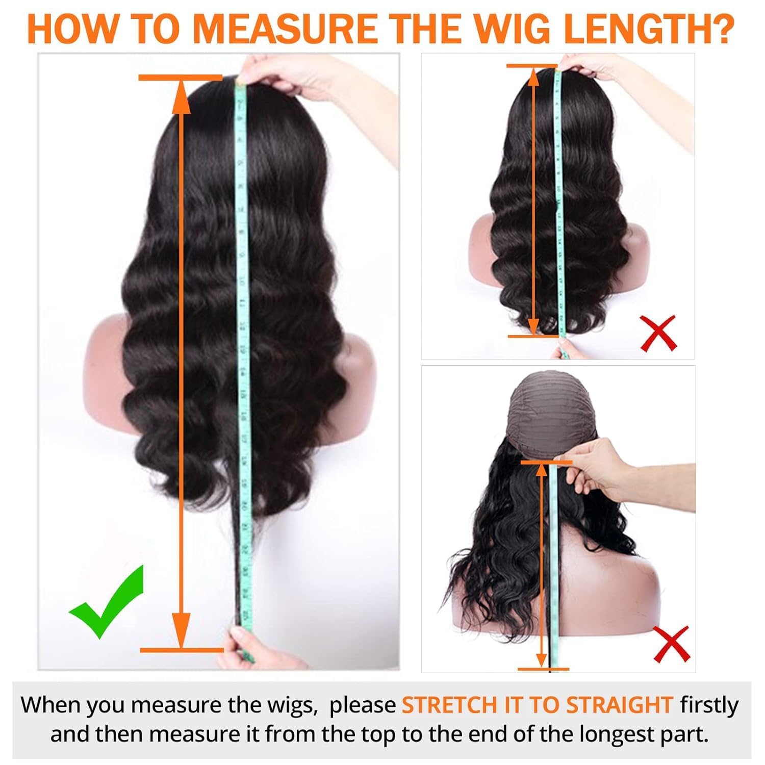 20 Inch V Part Wig Human Hair Body Wave Upgrade U Part Human Hair Wig Beginner Friendly Clip In V Shape Wigs for Women Natural Black Color