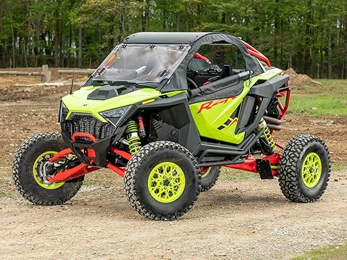 Miniatura 4 de SuperATV Protectores de guardabarros interiores negros resistentes para Polaris RZR Pro R/Turbo R 2022-2024 | 1 par | Chapado en aluminio de 1/8