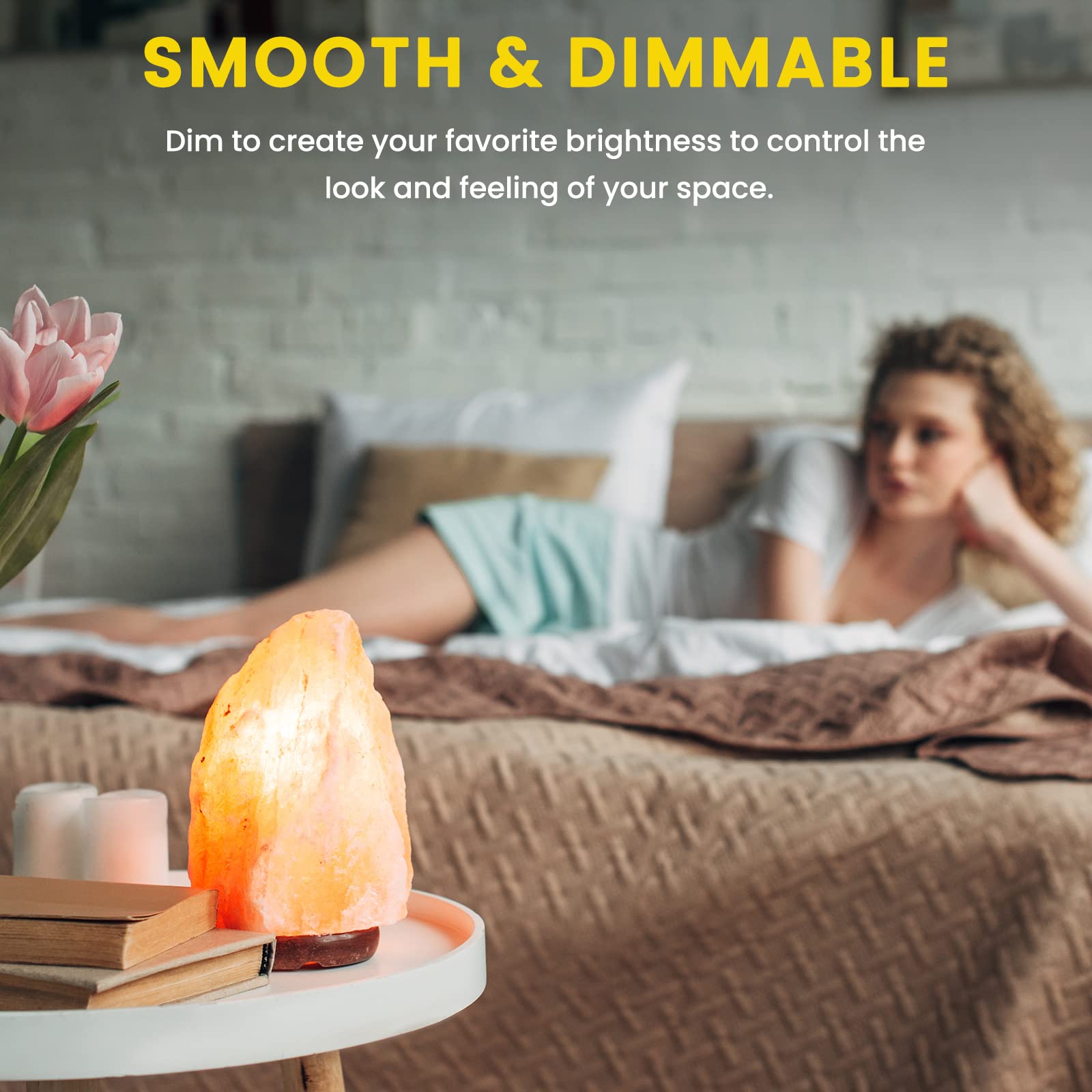 Luxvista Sewing Machine Bulb 15W Small Bayonet B15 Dimmable, T22 B15d Night Light SBC Pygmy Bulb Warm White 2700K For Sewing Machine, Fridge Light, Appliance Lamp (6-Pack