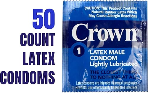 Miniatura 9 de Condones Okamoto Crown, 50, Azul, 1