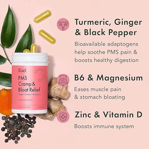 Miniatura 7 de Rael Paquete de suplemento para mujeres - Probióticos, enzimas digestivas, salud del tracto urinario (suministro para 30 días) y suplemento para el