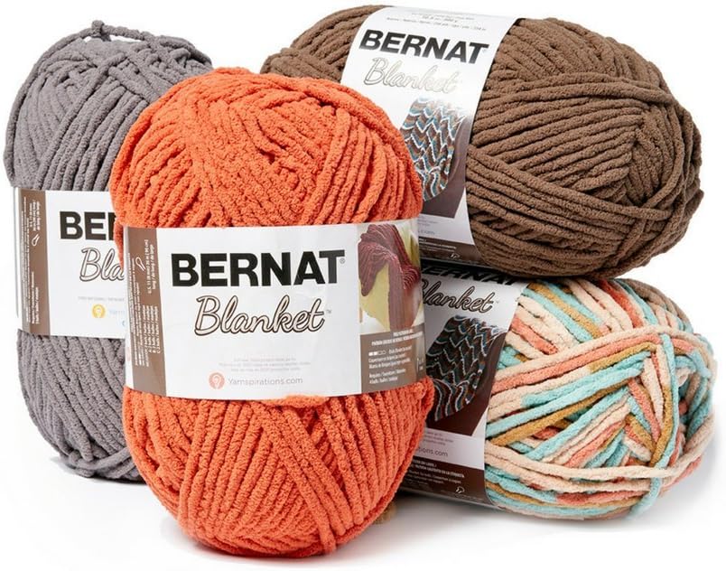 Bernat Blanket Yarn, Pumpkin Spice