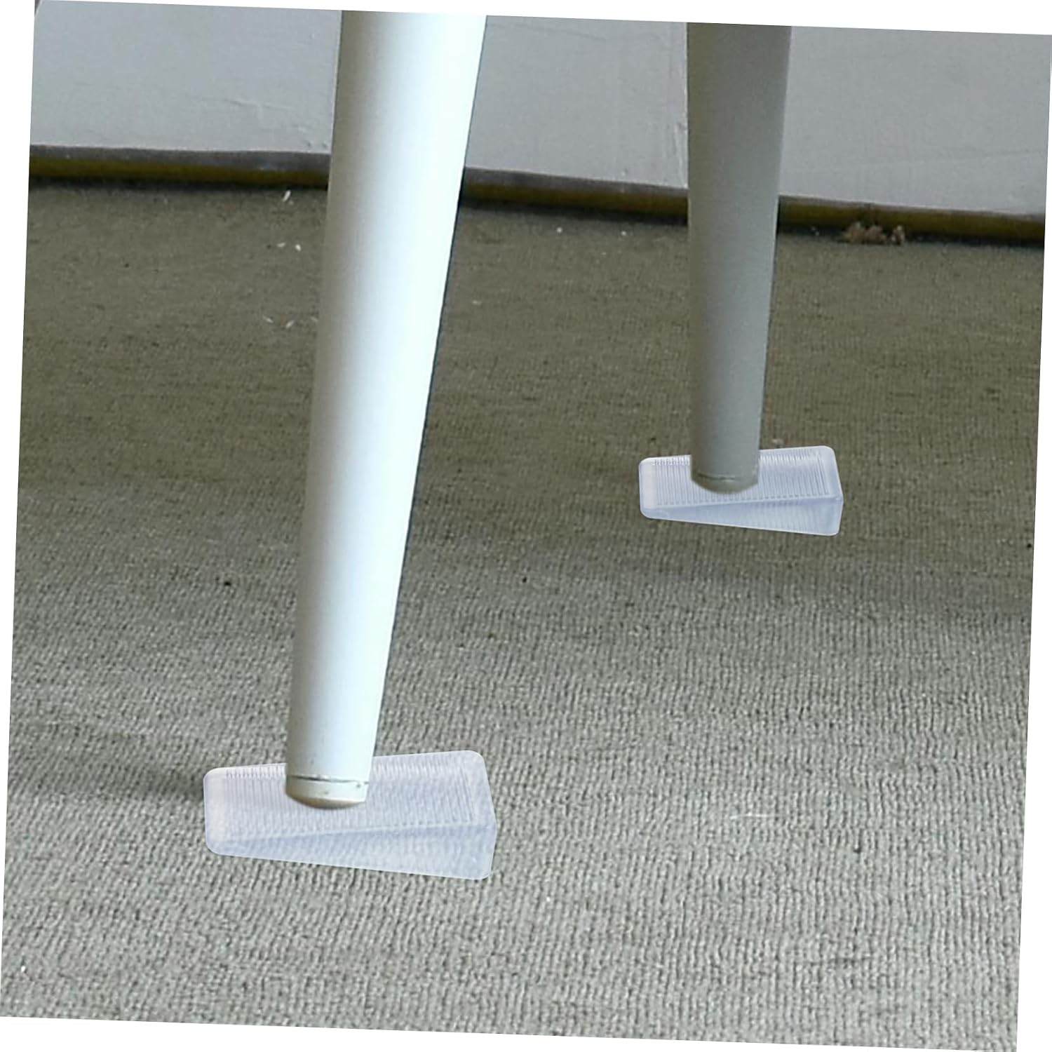 8pcs Furniture Shims for Leveling Table Leg Risers Wear-Resistant Furniture Shims Door Stopper Stabilize Uneven Bases