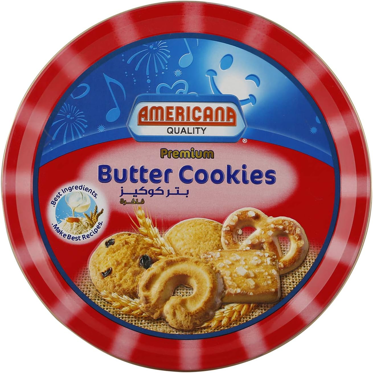 Americana Premium Butter Cookies Red 454g