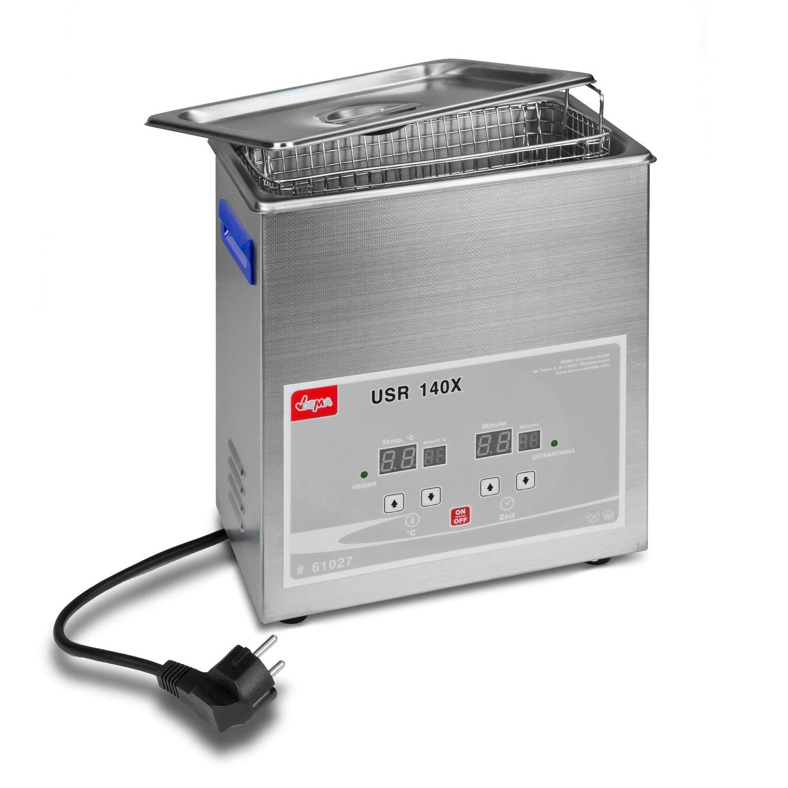 DEMA – Limpiador ultrasónico (4,5L 120/140 con calefacción