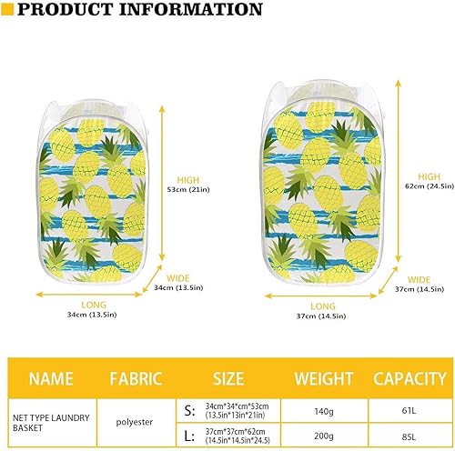 Miniatura 3 de AFPANQZ 3D Dinosaurio T-rex fuerte malla pop-up colada cestas plegables con bolsillo lateral marco de acero duradero fácil de abrir y plegar plano