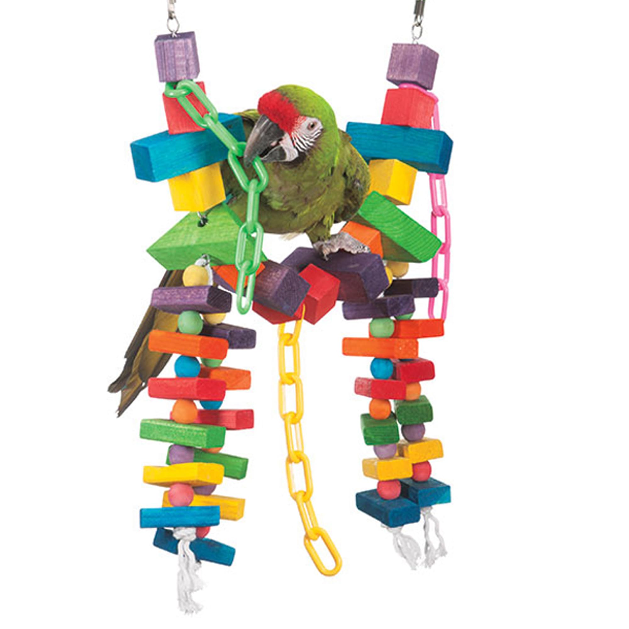 Qatch トラベルトーイ ドッグ DADO Rainbow 虹 子供用 抱き枕 Amazon.com : Super Bird Creations - Rainbow Bridge Bird Toy