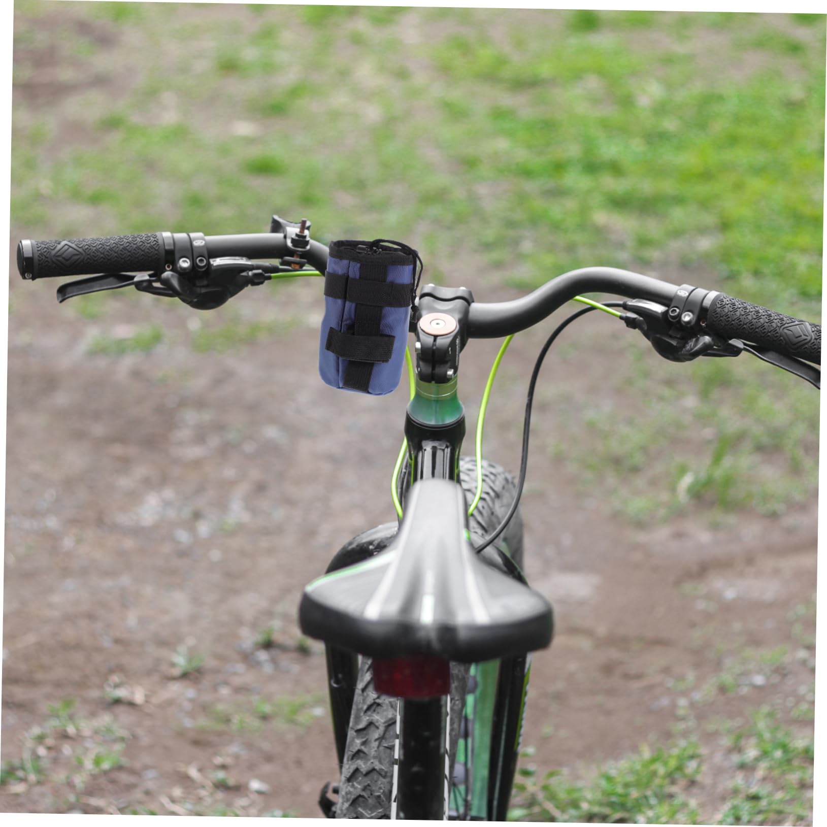 TOYANDONA 4 Piezas Bolsa de Botella de Bicicleta Soporte para hervidor de Bicicleta Ciclismo pava Bolso Portador para Botella de Agua Porta Bebidas para Bicicleta Papel de Aluminio Gris
