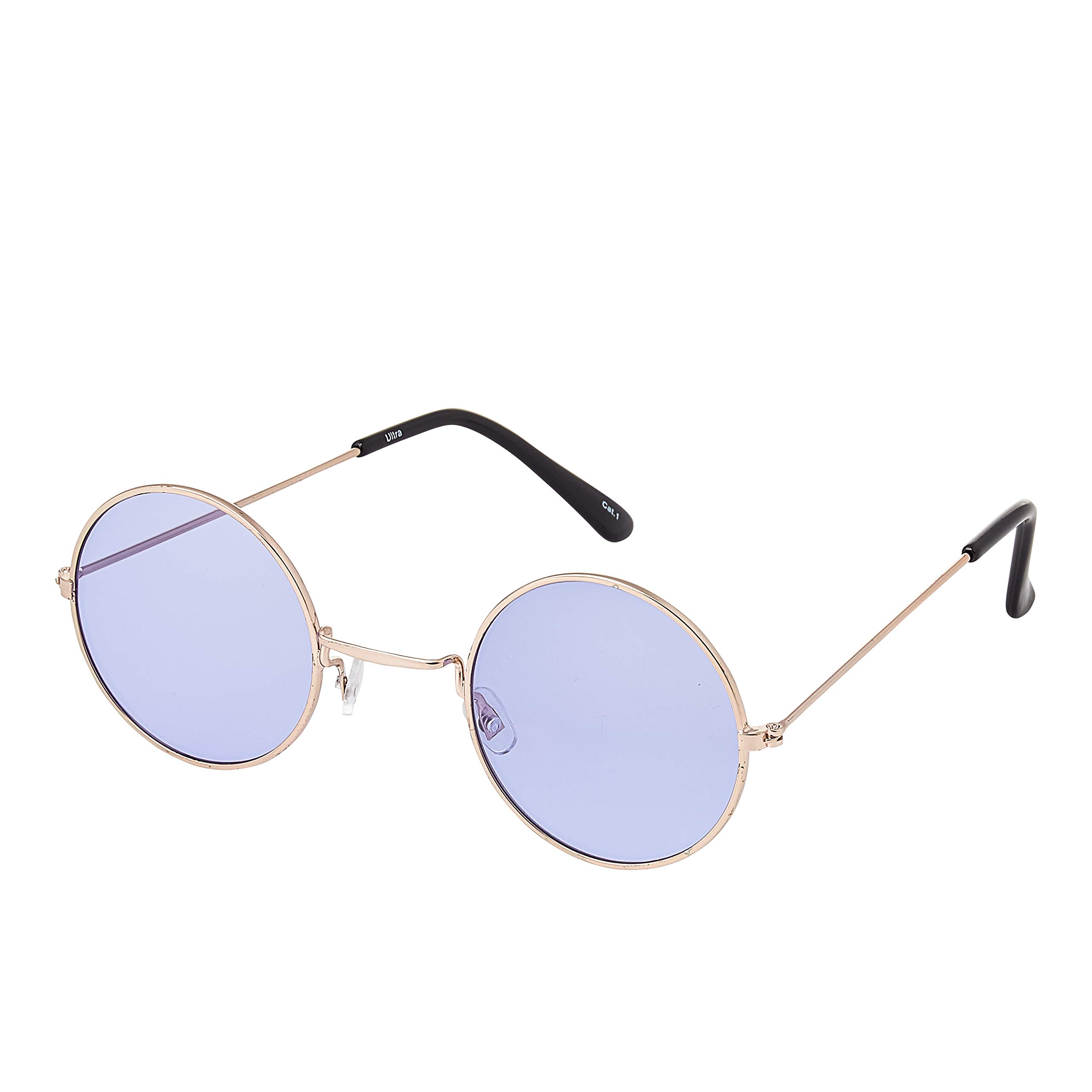 Ultra Adults Retro Round Classic Style Sunglasses For Mens & Women Uv400 - Purple